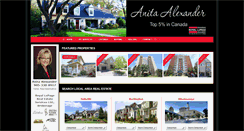 Desktop Screenshot of anitaalexander.com